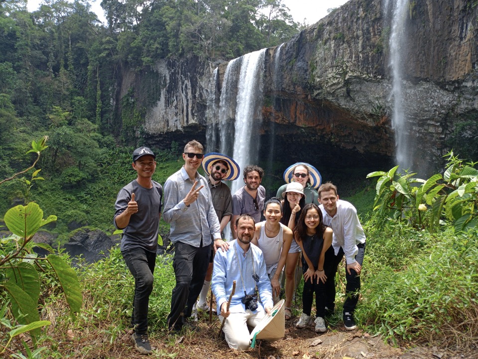 K50 waterfall trekking tour in Vietnam