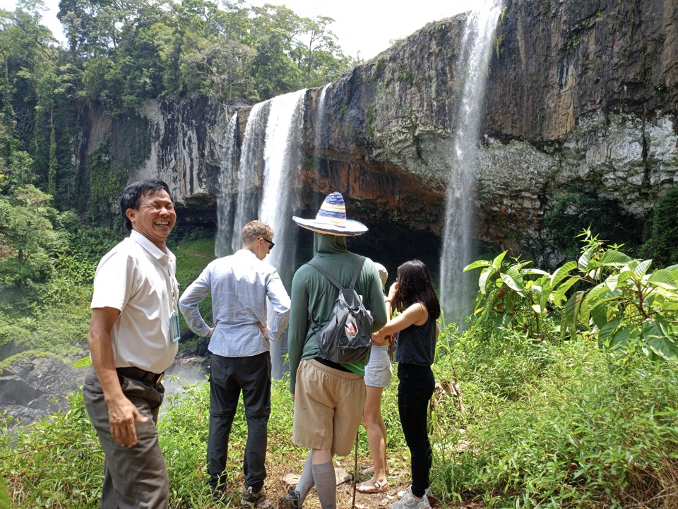 K50 waterfall trekking tour in Vietnam