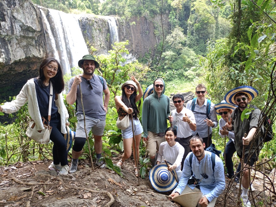K50 waterfall trekking tour in Vietnam