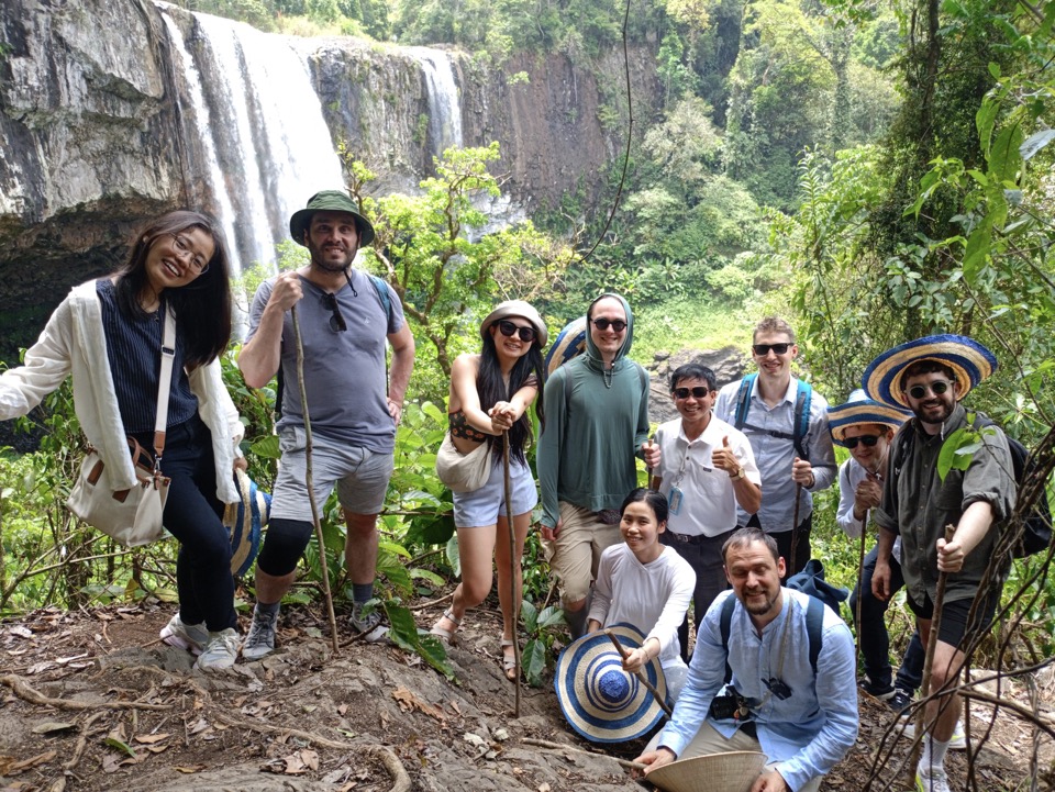 K50 waterfall trekking tour in Vietnam