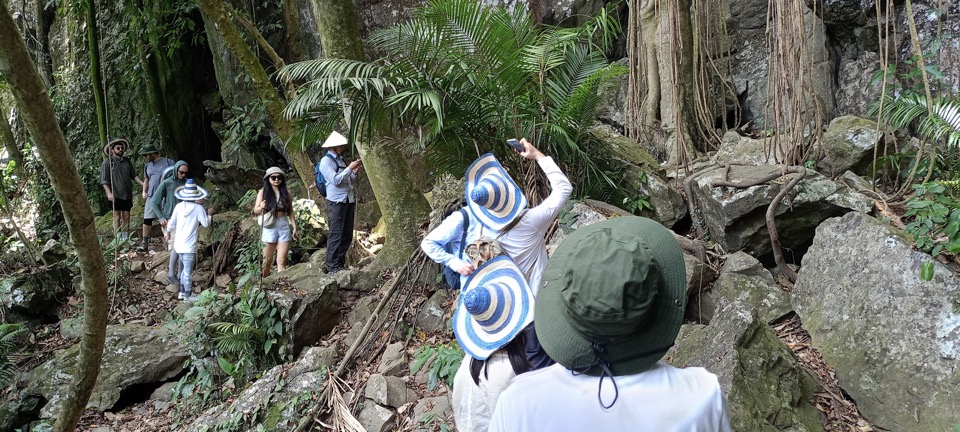 K50 waterfall trekking tour in Vietnam
