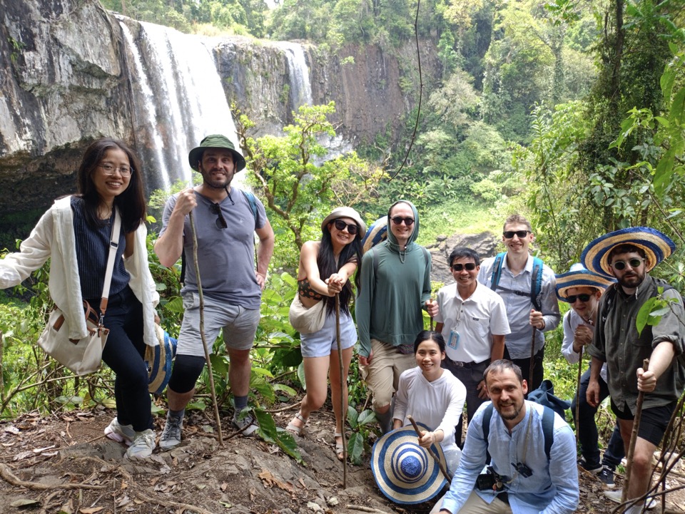K50 waterfall trekking tour in Vietnam