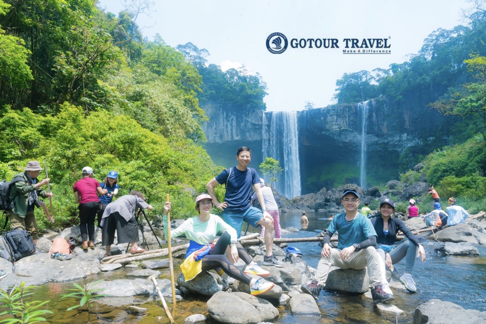 Tour trekking thác K50 - Gotour Gia Lai